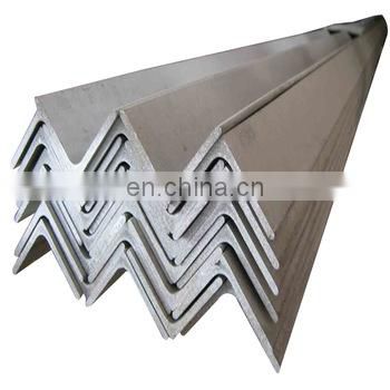 China Supplier Standard Sizes SS 304 Stainless Steel Angle Bar