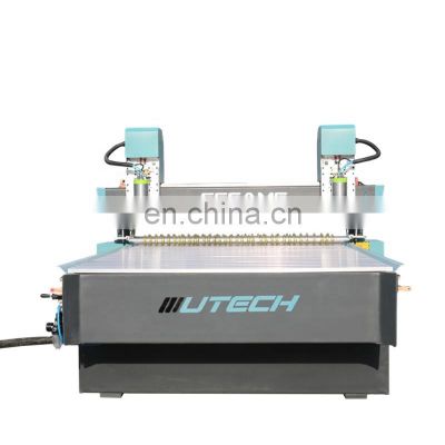 UTECH SESAME Double head CNC wood router milling machine