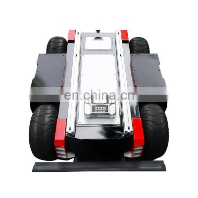 New model cool outlook visually designed AVT-ZW10 wheeled robot chassis outdoor delivery robot electric tracked robot chassis