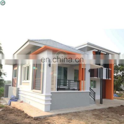 Double Storey Detached House 3 Bed 3 Bath Bungalow with High Ceilings Luxury Prefab House in Cambodia
