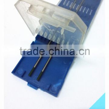 Beijing Brand 3/32" Pure Tungsten Electrode (EWP) Blue Tip with 10 pieces/pack