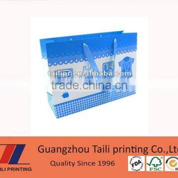 Wholesale custom printed cmyk process kraft paper bag