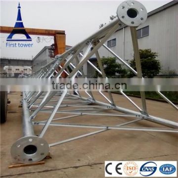 Self support steel flanges telecommunication tower