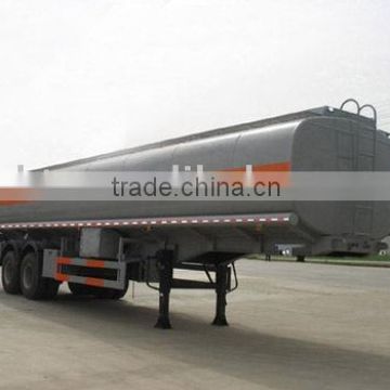 Cheap tri-axle 50000 litres oil transport tanker truck trailer for sale