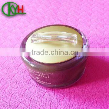 Plastic cosmetic jar