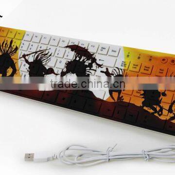 2016 printable custom made printing keyboard mouse