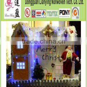 White fake snow wadding /padding use for Christmas decoration