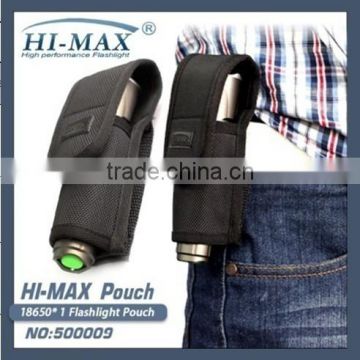 Nylon Holster Belt Velcro Pouch for flashlight waterproof bag