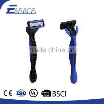 Professional safe comfortable 6 blade razor