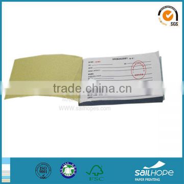 China's high quality transfer cheque of writing customized and printing