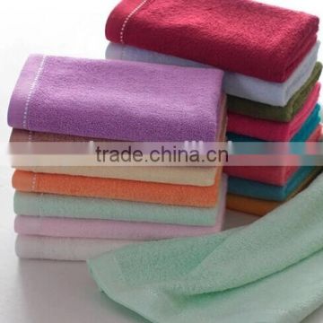 100% cotton cheap face towel 34*78cm 70g