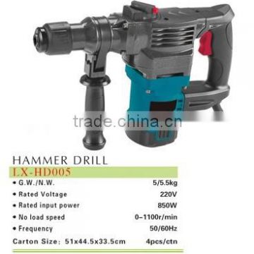 38mm 850W electric hammer HD005 /rotary hammer 850W