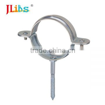 single pipe clamps with riveted thread screw