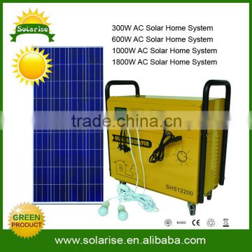 High quality CE ROHS 5000w solar power system with mobile charging