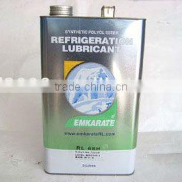 5L EMKARATE oil RL68H RL22 RL32 RL46 Refrigeration Lubricant Compressor Oil 99.9% purity