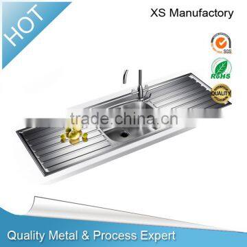 stainless steel corner sink