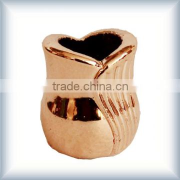 Architectural scale model metal vase and flower pot for building model layout, N03-206A,scale decorative metal mini vase