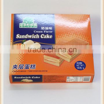 high quality paper biscuit cookie cardboard cake packaging box