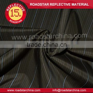 Dress Shirt Fabric 100% polyester reflective fabric