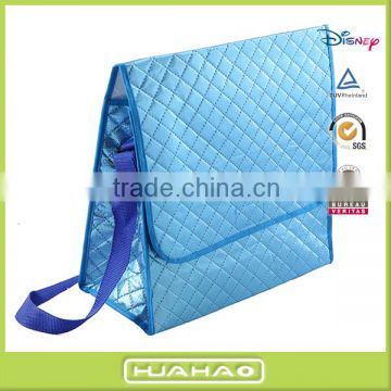 aluminium non-woven shoulder bag with adjustable handle