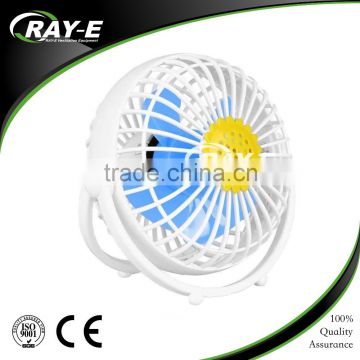 safety mini electric usb fan for kid, ac mini fan 5v 2.5w mini ventilation fan for children