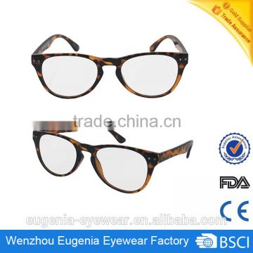 good quality high fashion model clear lens reading glasses
