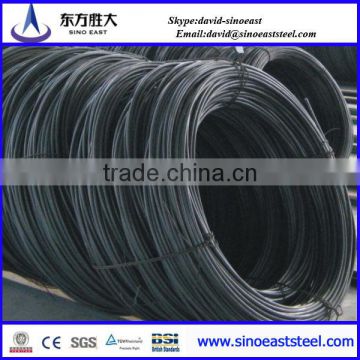 Hot promotion!!! iso9001 high carbon spring steel wire factory of galvanized hanger wire in coils