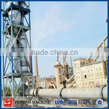 Yuhong Brand Precalciner Cement Rotary Kiln From Professional Manufacturer