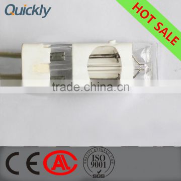 quartz twin tubular heater lamp for textile dryin oven