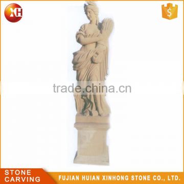 Life Size Antique Marble Beautiful Women Statue For Sale
