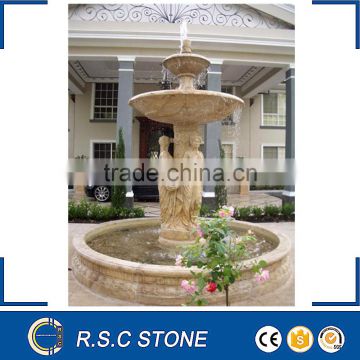 Best price outdoor water fountain,marble fountain