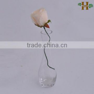 Little clear glass vases, cheap clear glass vases wholesale