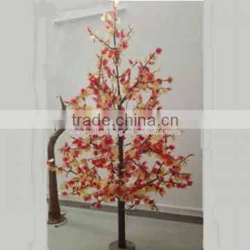 Holiday name waterproof artificial maple trees with led outdoor