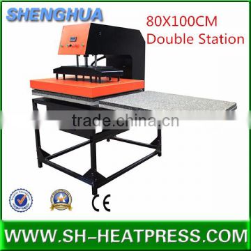 Automatic tshirt heat press transfer printing machine