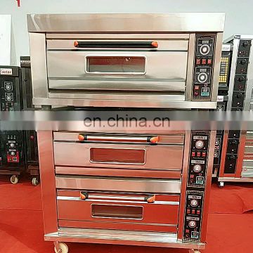 Bakery Equipment Electric Deck Bakery Oven 3 deck 6 trays