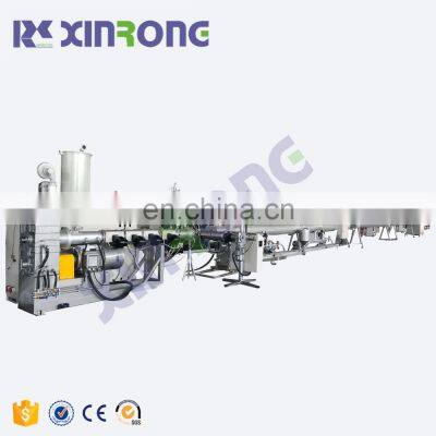 250mm high quality drainage pipe producing machinery  PE gas pipe extrusion line