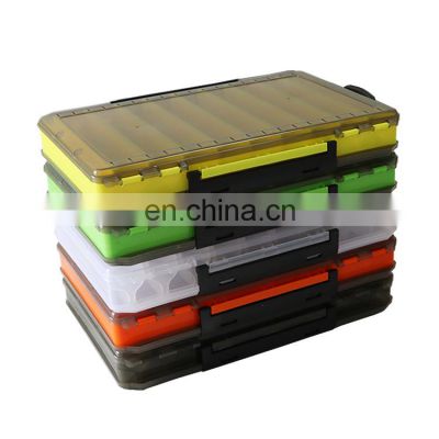 Large Size Fishing Lure Box Double Sided Tackle Box Fishing Lure Squid Jig Accessories Box Minnows Bait Fishing Tackle Container