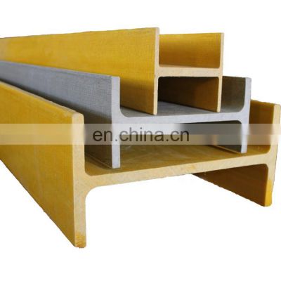 Fiberglass H Beam FRP beam Material for Prefabricated House or Workshop construction