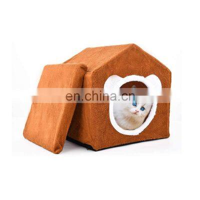 Manufacturer Design underground cheap custom detachable comfortable pet house ottoman