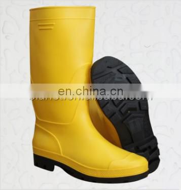 Cheap Price Good Quality PVC working safety gumboots for industry manufacture