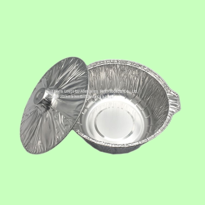 11.5 Inche Disposable Aluminium Foil Pots with Lids