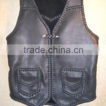 Cheap leather vest supplier