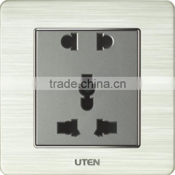 5 pins universal socket, switch and socket