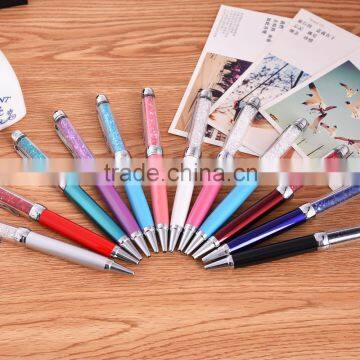 The new wholesale diamond crystal metal ballpoint pen