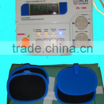 electronic muscle stimulator ZL-105,all english,ISO 13485,CE,ISO9001