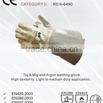 RS SAFETY Goat leather working gloves and tig Welding glove