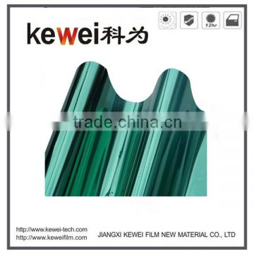 Kewei Green Silver glass window film for Architectual,decoration with high UV rejection 99%