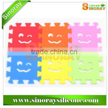 Fashion Silicone Jigsaw Puzzle Coaster Set                        
                                                Quality Choice