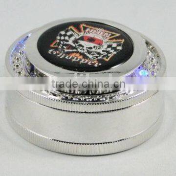 Oil drum shaped tobacco grinder