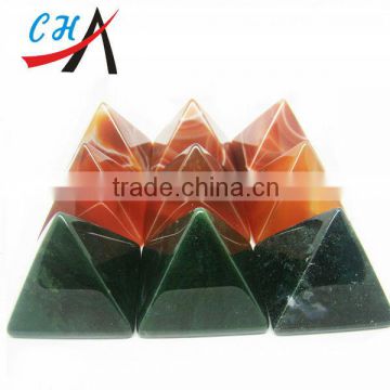 Wholesale Factory Price Gemstones Agate Pyramids for Vastu
